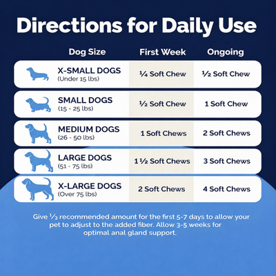 Lorin - GlandCare+ Anal Gland Chews for Dogs — Natural Gland Support Supplement