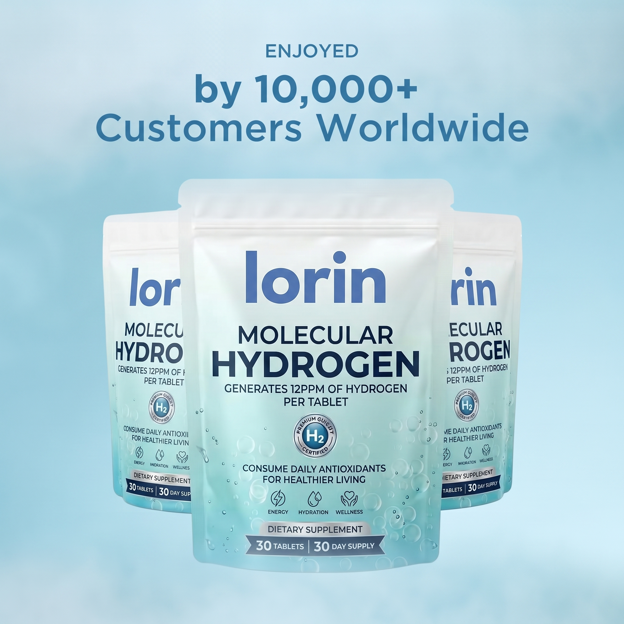 Lorin Hydrogen Water Tablets
