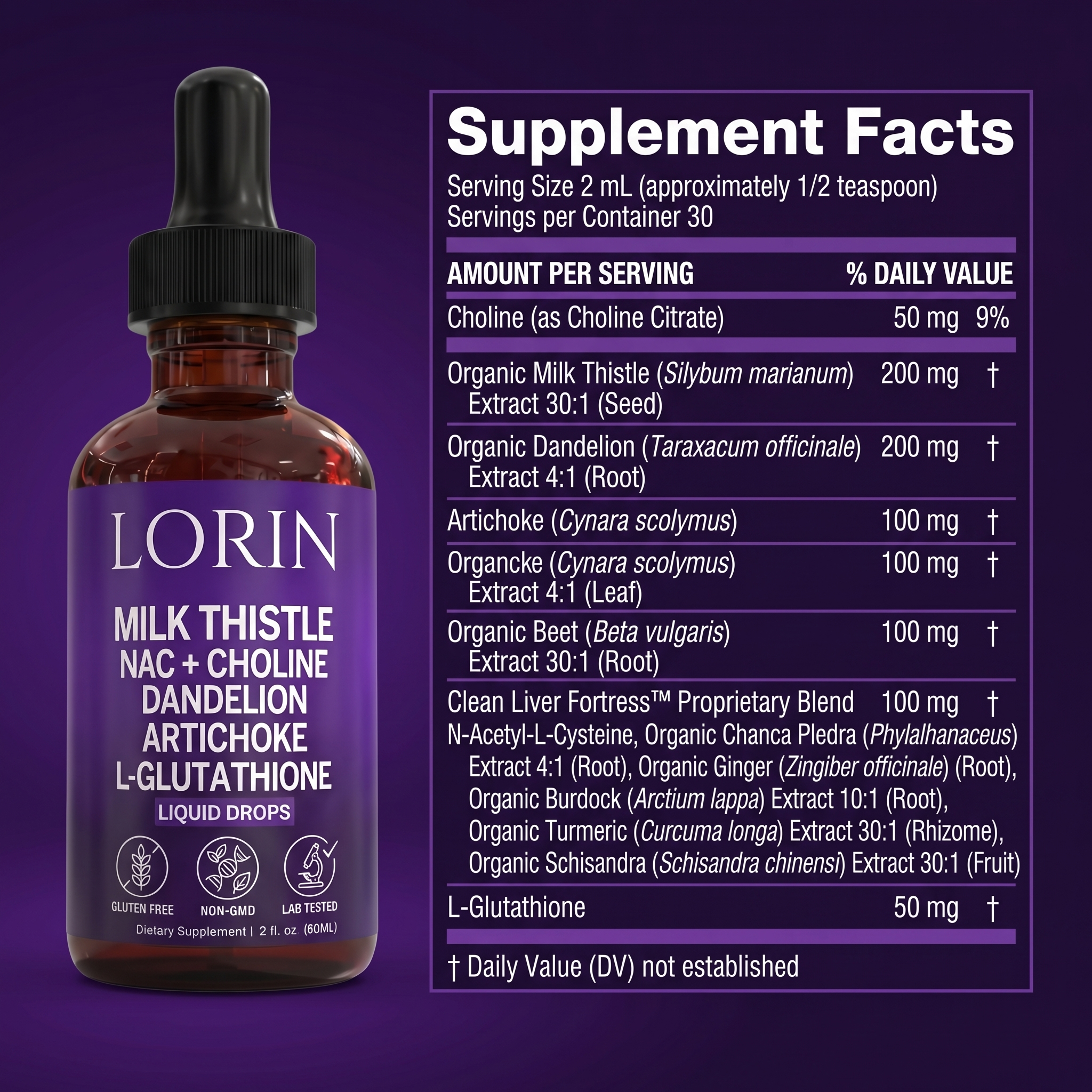 Lorin Complete Liver Support