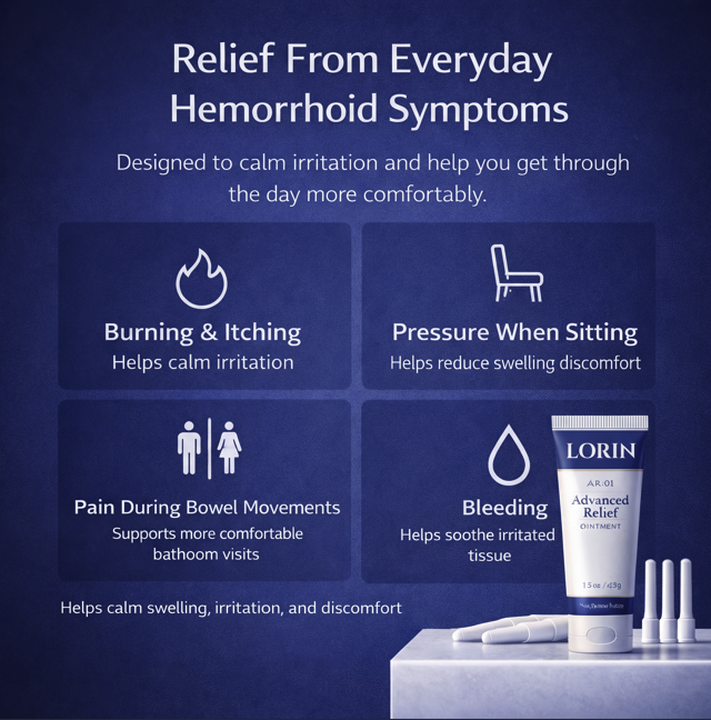 Lorin Advanced Hemorrhoid Cream