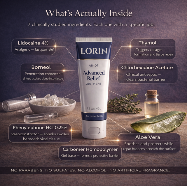 Lorin Advanced Hemorrhoid Cream