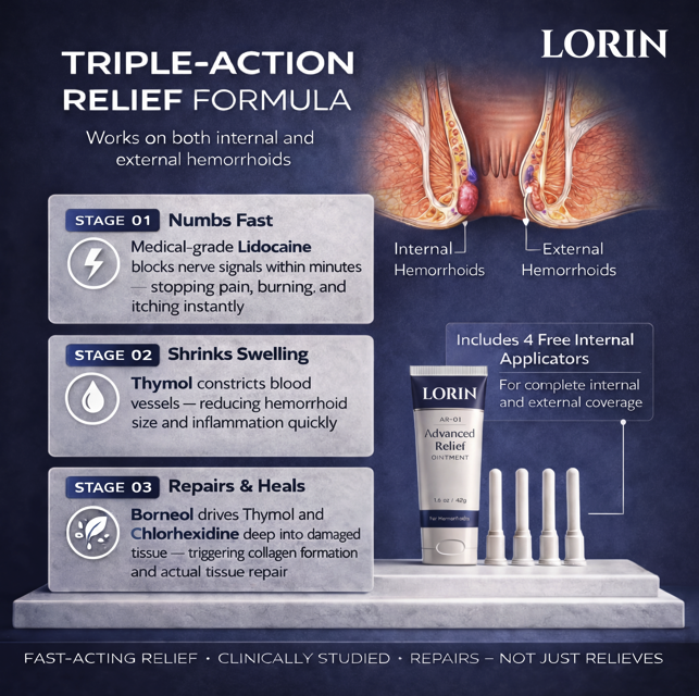 Lorin Advanced Hemorrhoid Cream